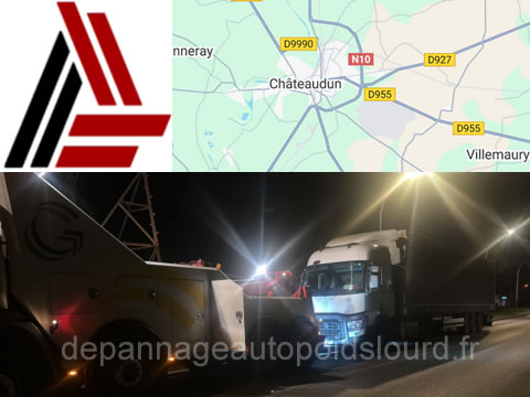 Dépannage poids lourds Châteaudun (28200)