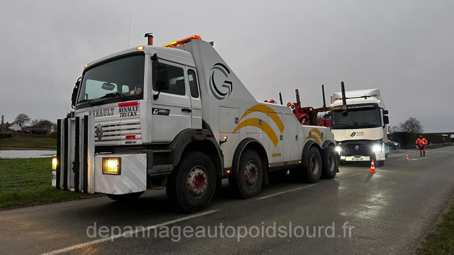 Dépannage poids lourds Pont-Sainte-Maxence et  et ses envrions