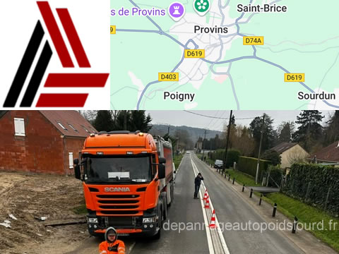 Dépannage poids lourds Provins 77